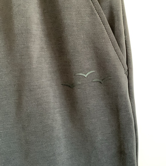 Lazypants PREMIUM LUXE SUEDED DOUBLE KNIT JOGGER IN CHARCOAL size M - Picture 4 of 4